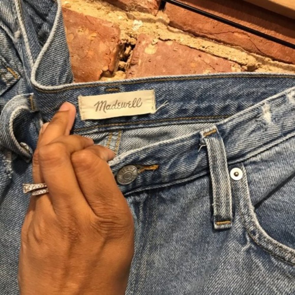 Madewell Momjean in Melva Wash K9935 Size 32 - Picture 2 of 9